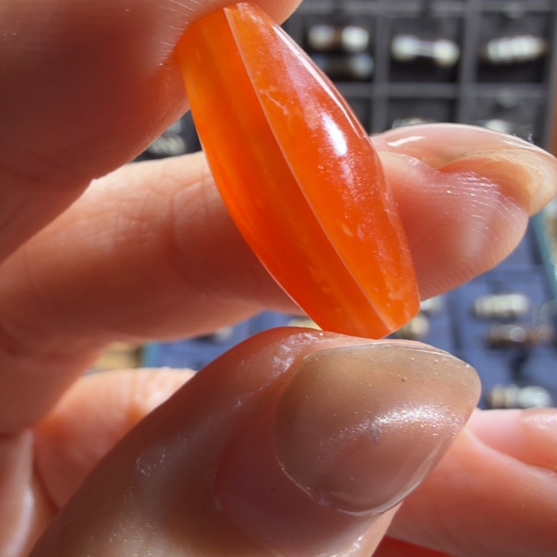 石英质玉红玉髓未镶嵌