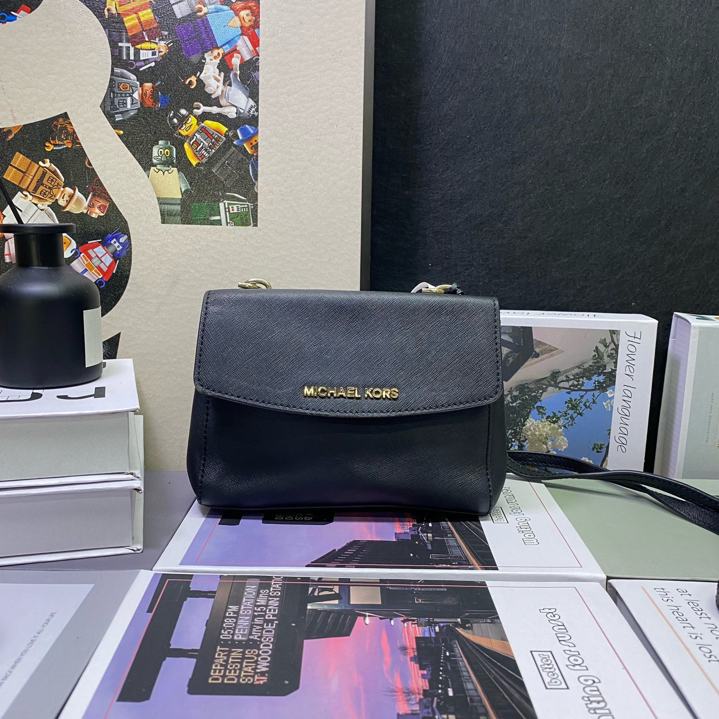 95新 MICHAEL KORS/迈克高仕 22443斜挎包18*14