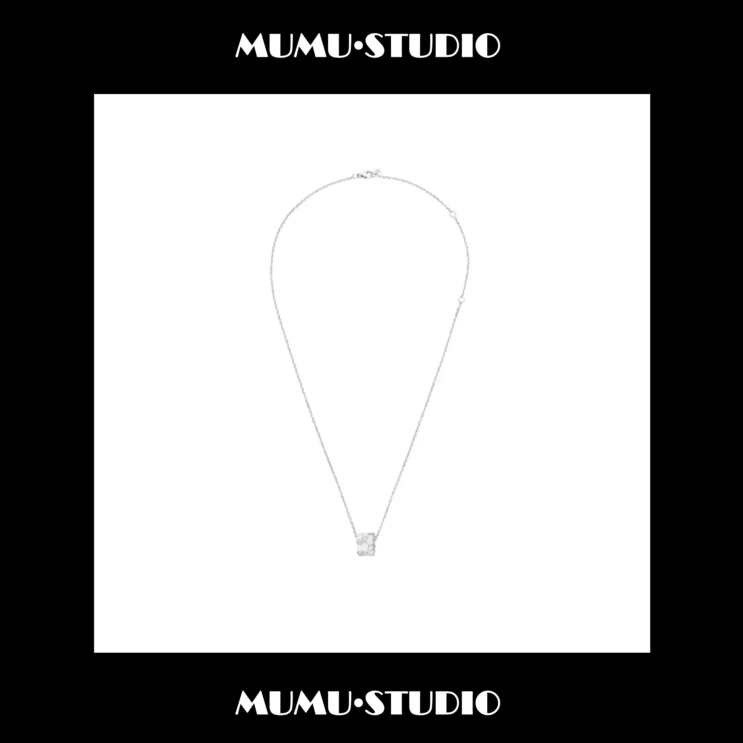 合金项链 木木家 C蜂巢项链 时尚搭配