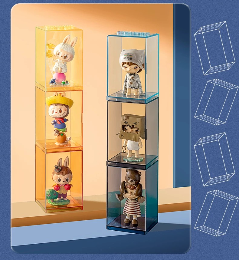 【非全新】三色渐变展示盒 默认有瑕 