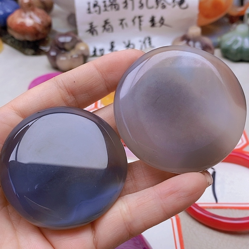 【闪购商品】未镶嵌玛瑙/玉髓珠宝半成品拾**金