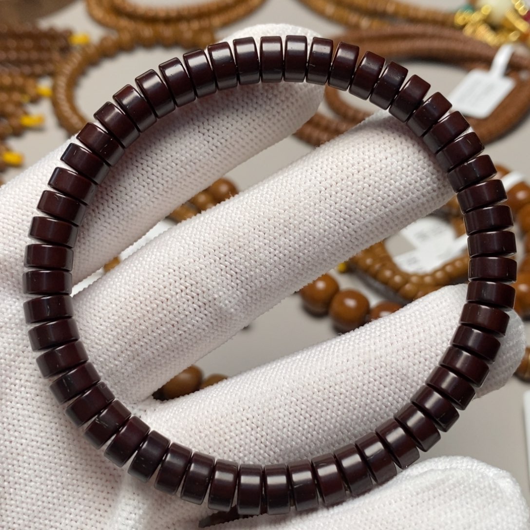 手串紫金鼠药片单圈7*3.5