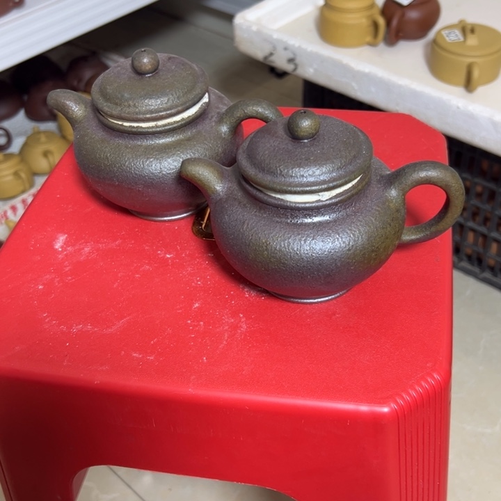 紫砂茶壶紫泥瑕疵380