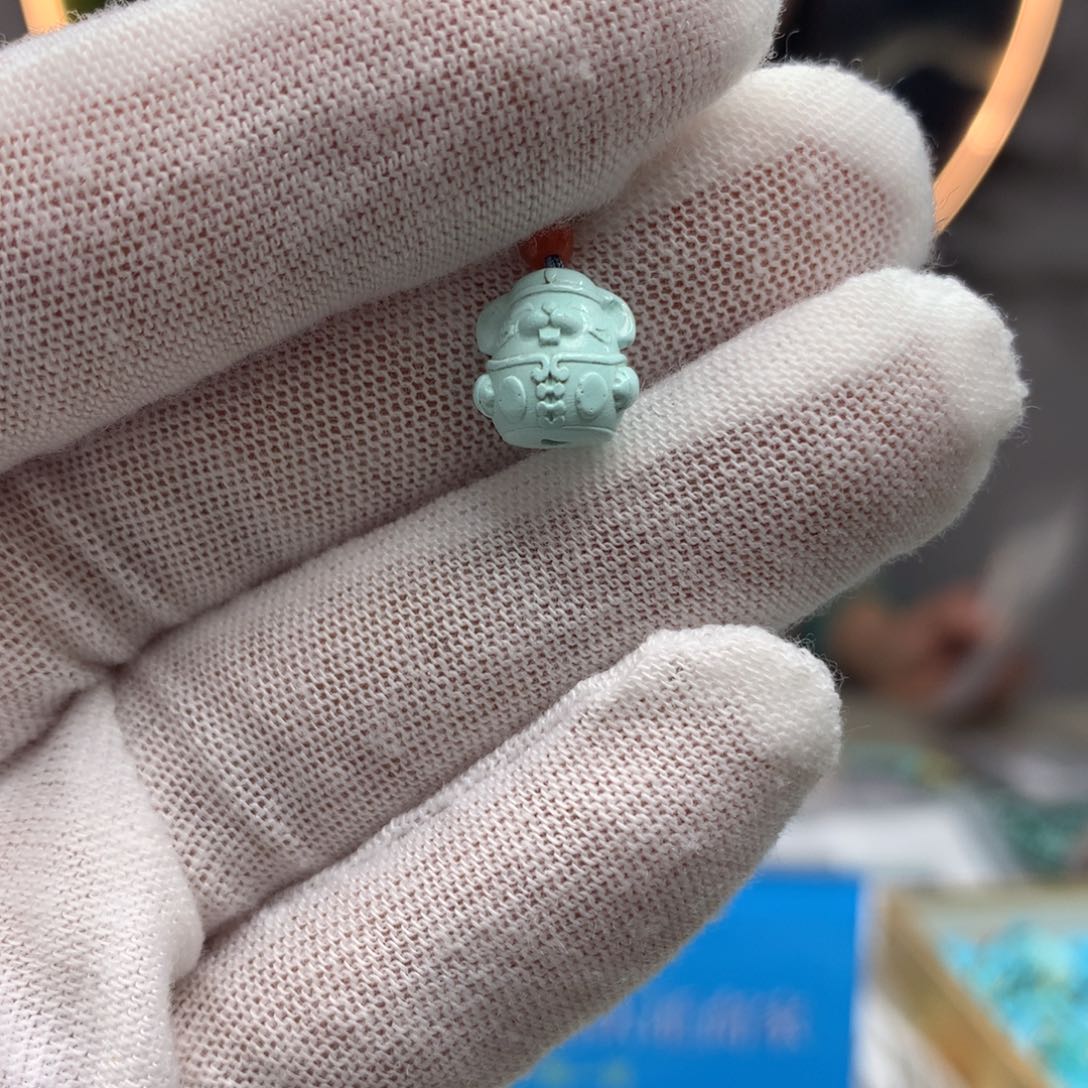 绿松石挂件未镶嵌