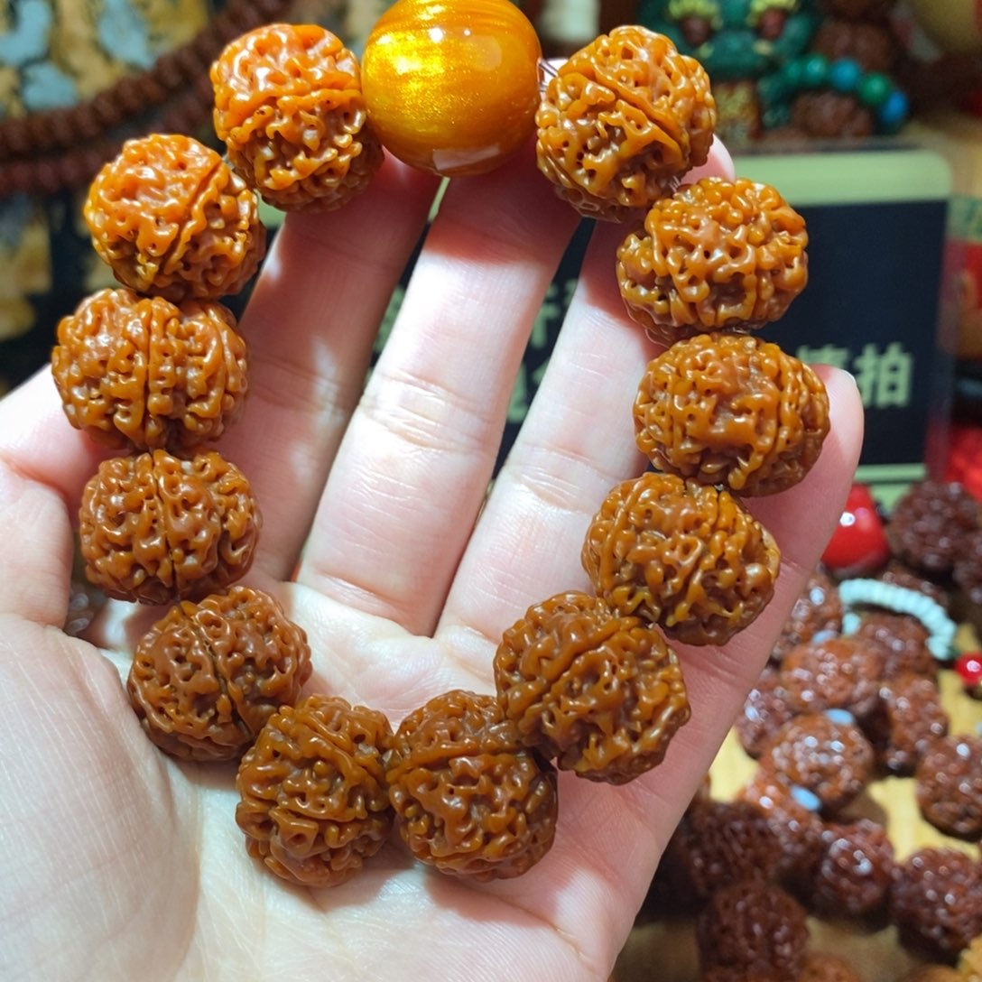 金刚菩提手串602无尘。     