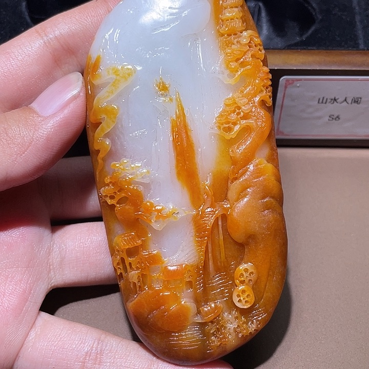 和田玉颈饰未镶嵌Y