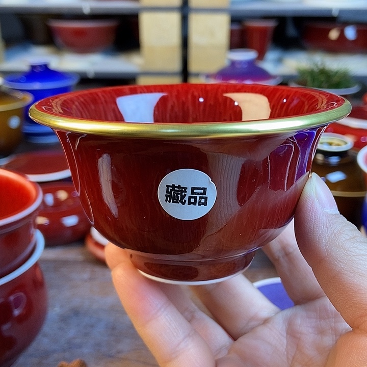 陶瓷趣*景德镇名陶坊原矿郎红