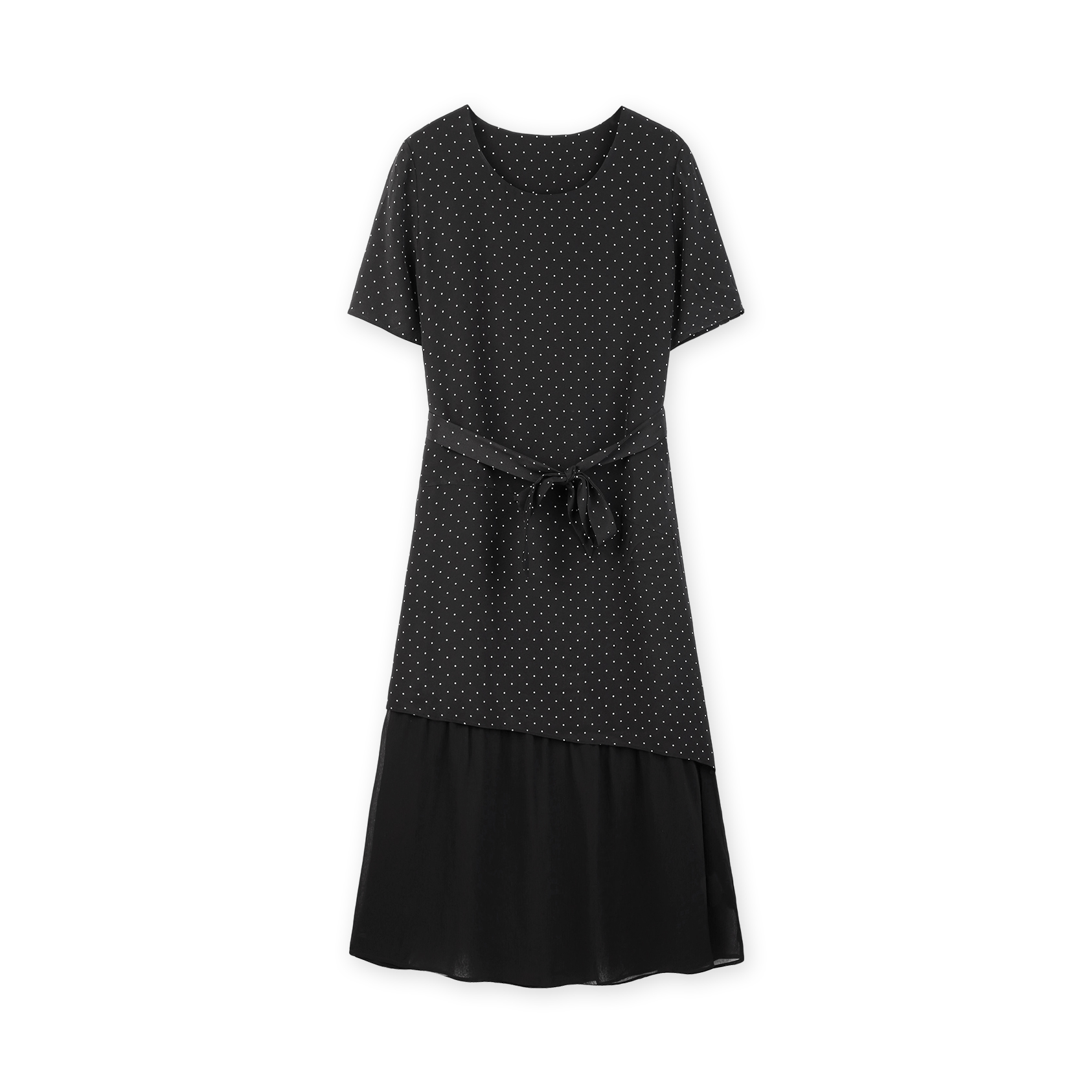 【挺挺】桑蚕丝连衣裙夏季宽松腰连衣裙 YJHY-H962820