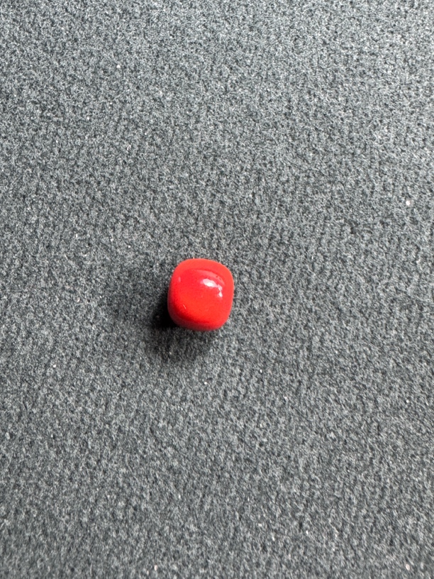 南红珠子卡10.2柿子红色系