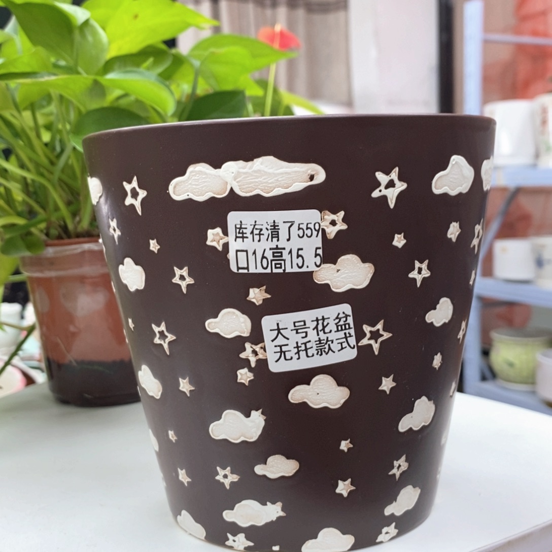 @夏西陶瓷花盆@@5559