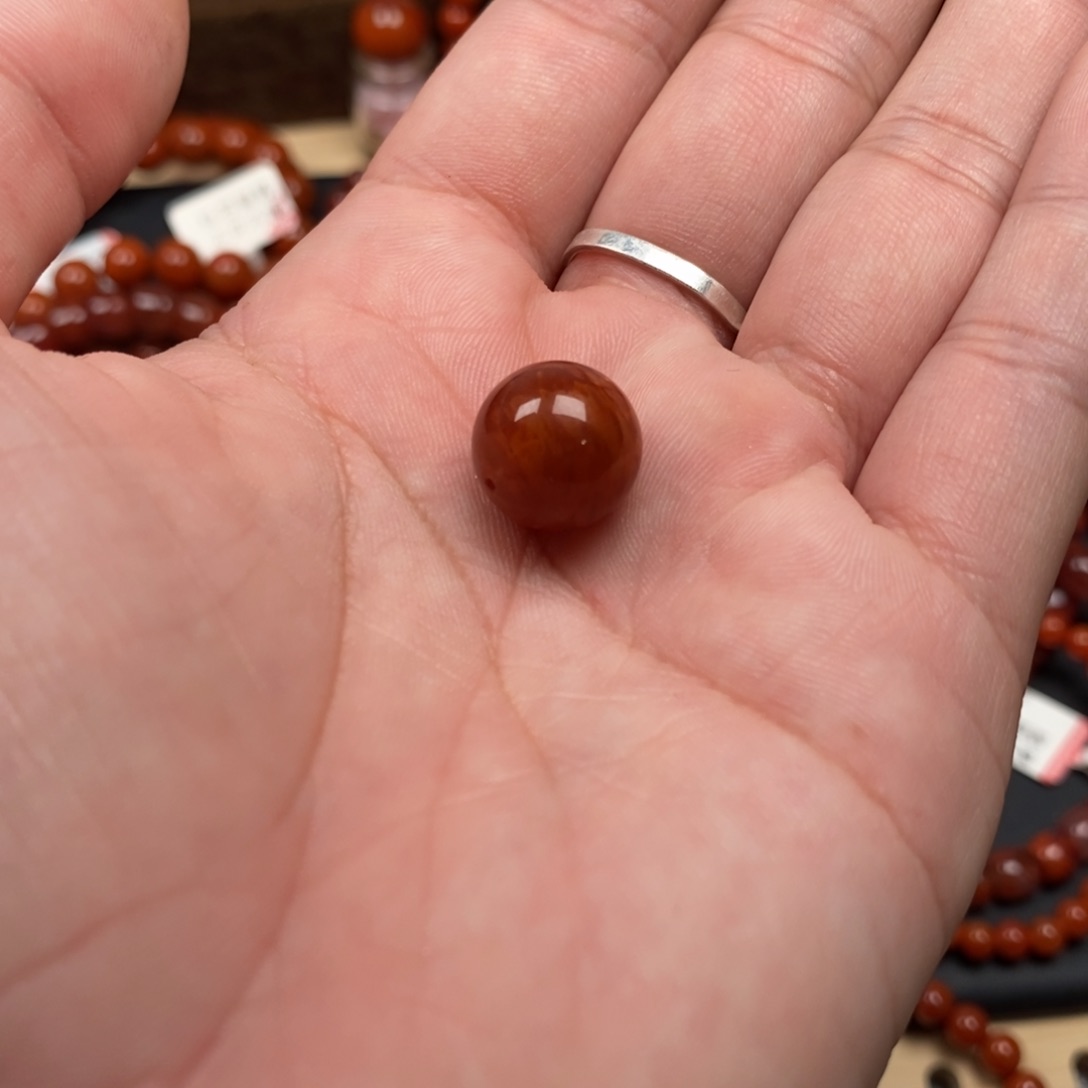 未镶嵌手串南红玛瑙13mm