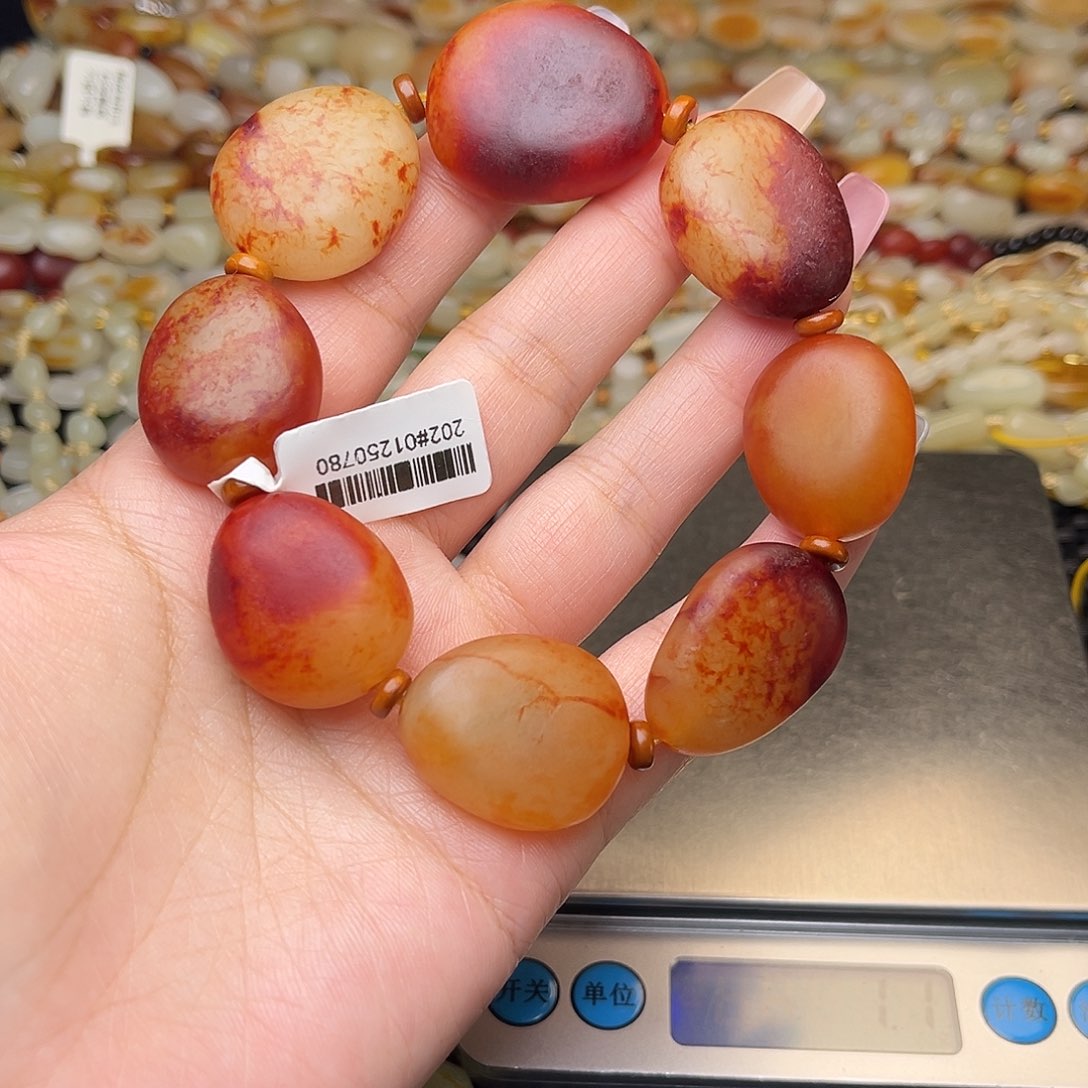 未镶嵌手链和田玉风****哉