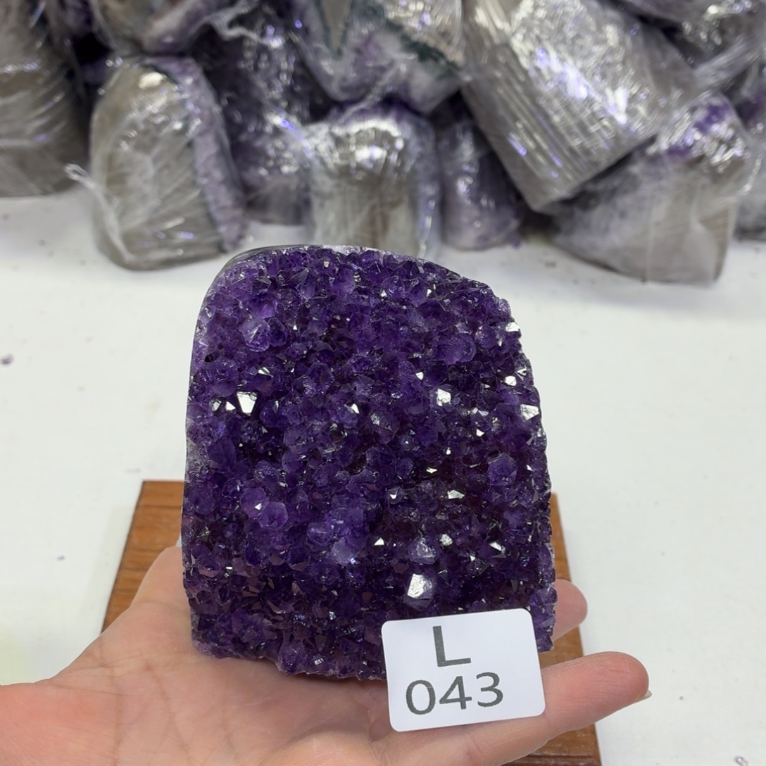 摆件水晶未镶嵌天然紫水晶