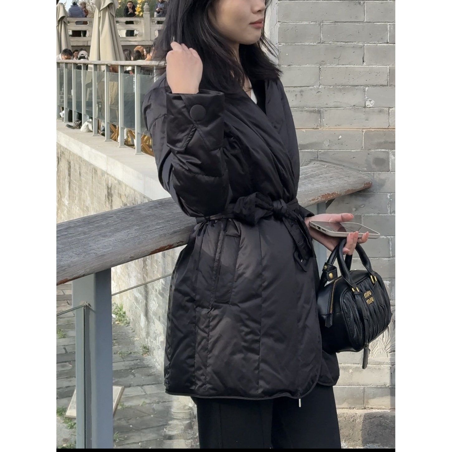 【禾风里】五防·防风90充绒时尚设计修身显瘦羽绒服
