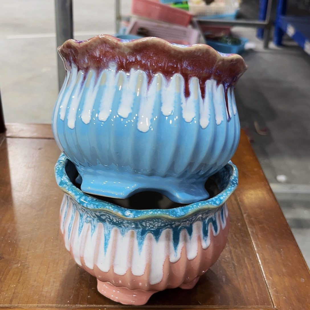 陶瓷高温陶瓷多肉花盆