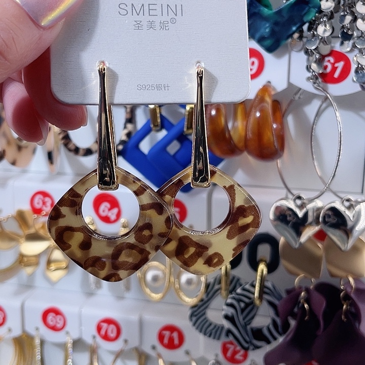 仿珍珠铁合金合金饰品耳扣4