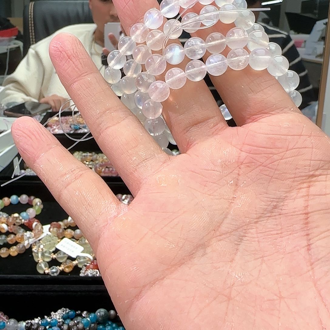 水晶手链未镶嵌蓝月光