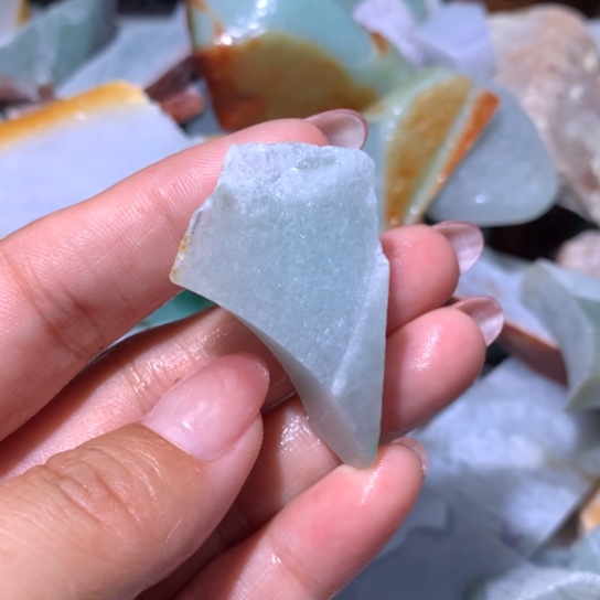 翡翠散珠翡翠边角料