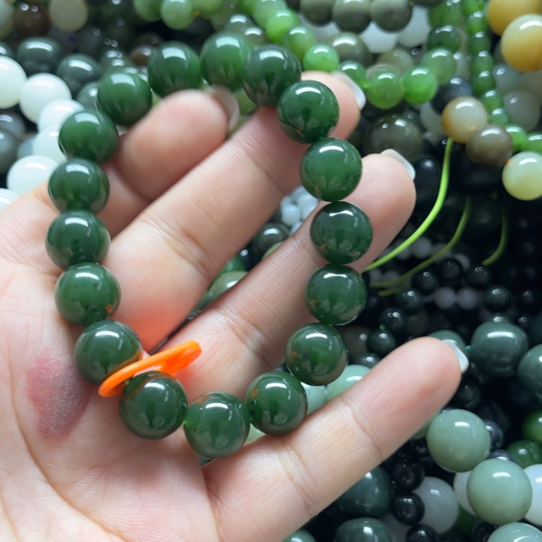 和田玉手链未镶嵌