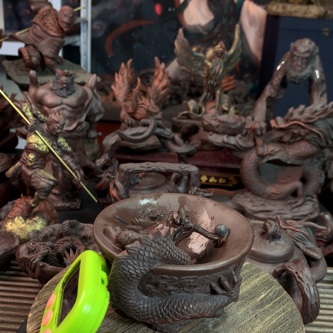 【闪购商品】紫砂全手工艺工艺流程制作W****U