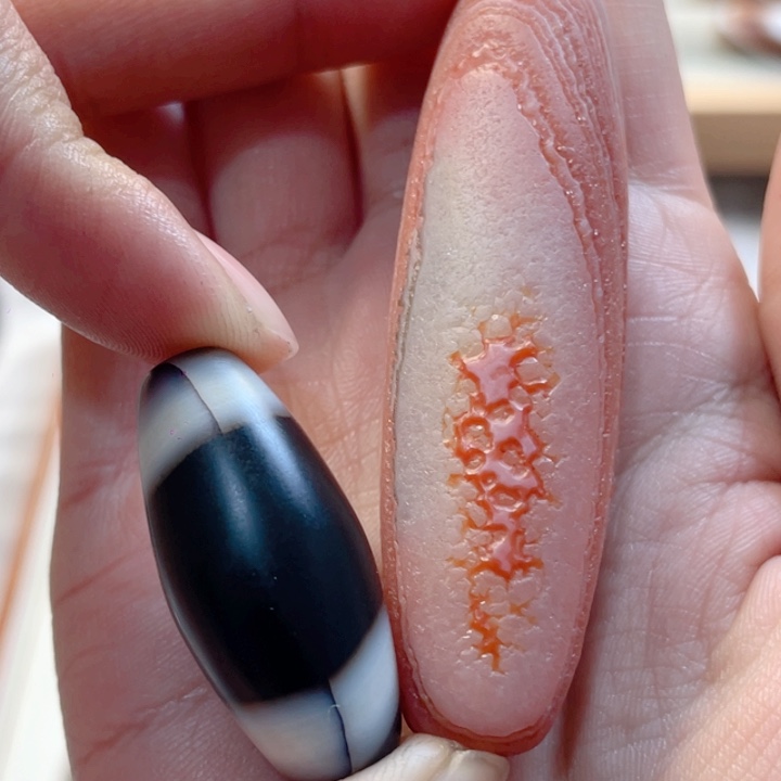 玛瑙/玉髓珠宝半成品未镶嵌虎*哥