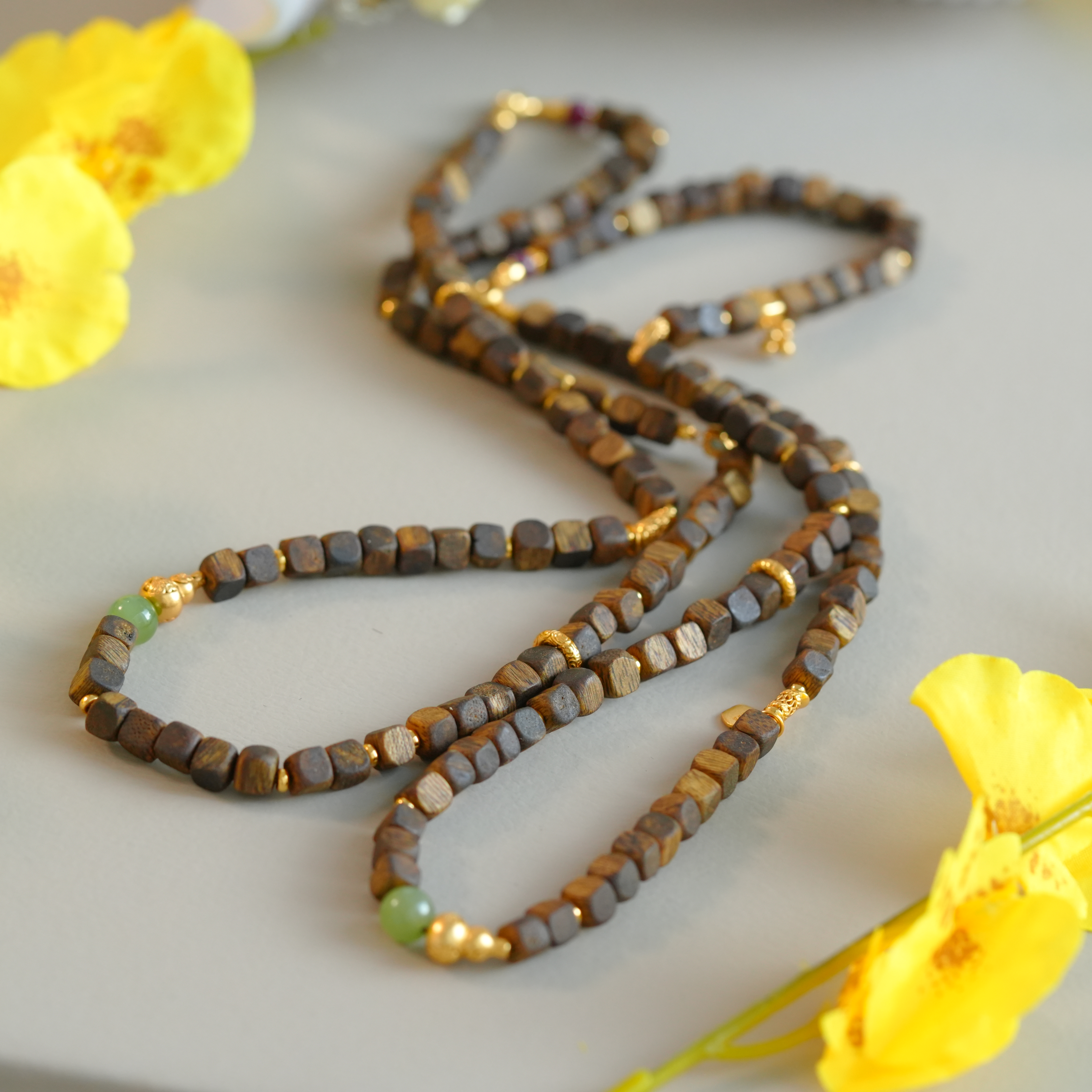 沉香【初见珠宝】沉香DIY项链11-1CL128X165【多样性发一件】