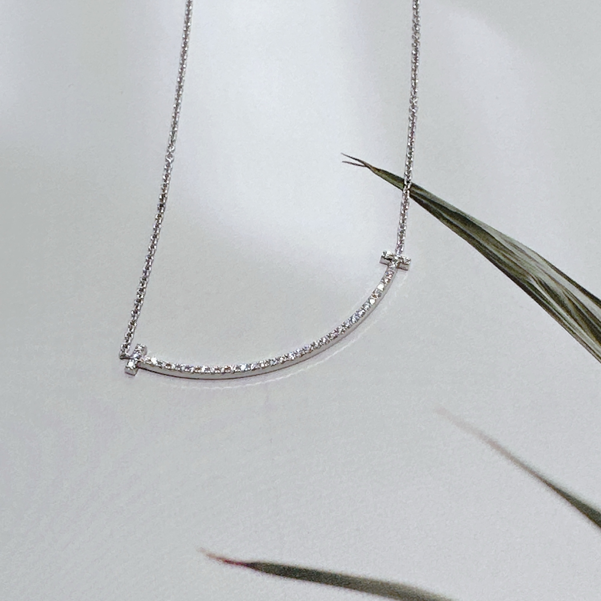 95新 蒂芙尼 安洁利严选微笑系列/SK0125357 项链