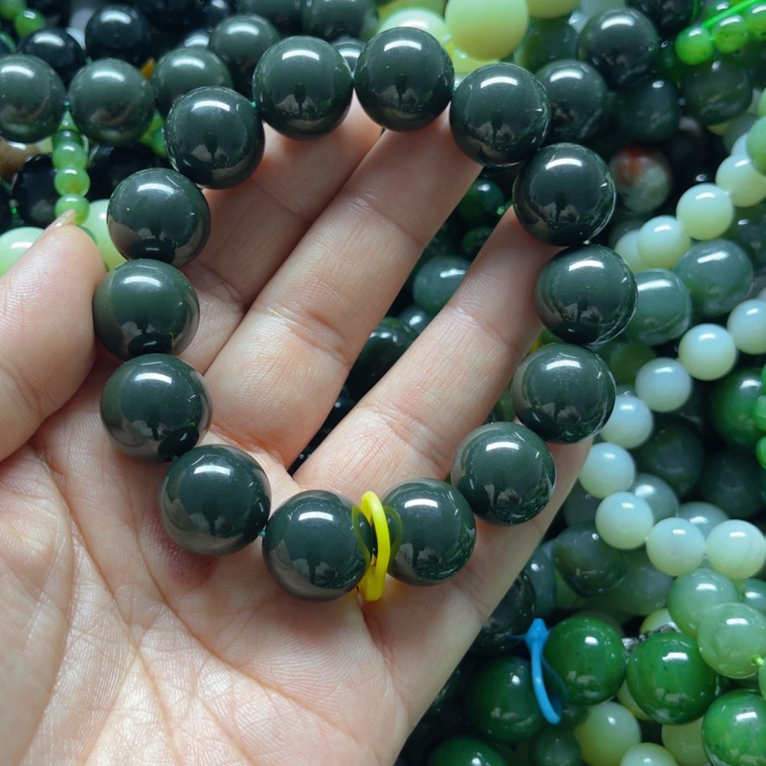 和田玉手链未镶嵌