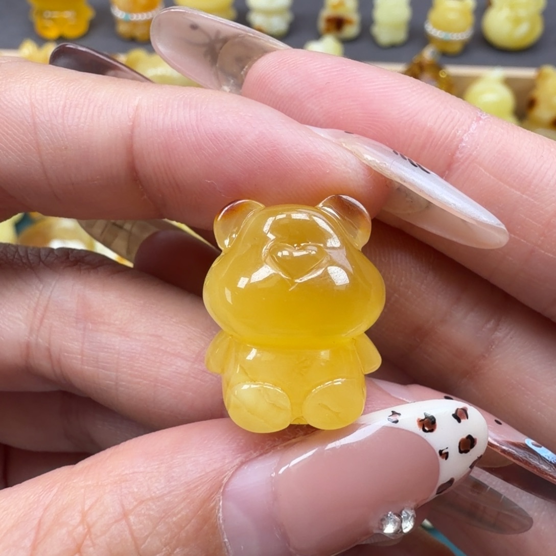 琥珀未镶嵌裸石蜜蜡