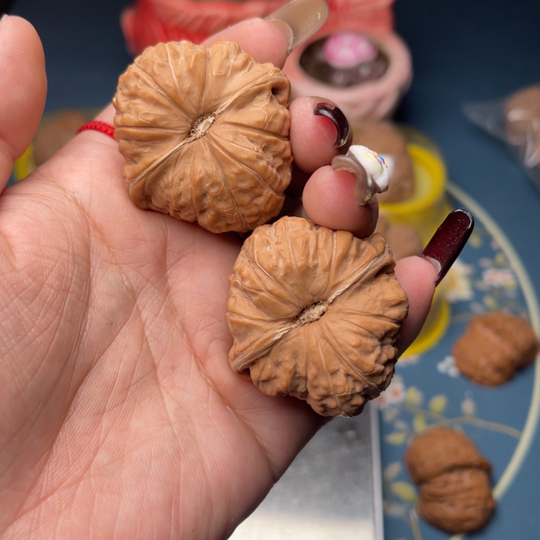 文玩核桃把件静*阁南瓜墩41