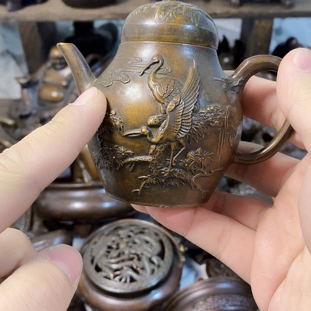 精品文玩铜器摆件 