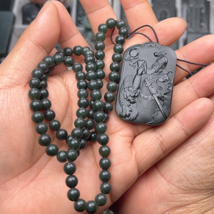 和田玉吊坠(不含链)未镶嵌