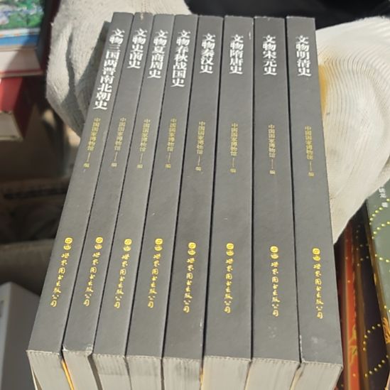 文物中国史8本一套（务必塑封）