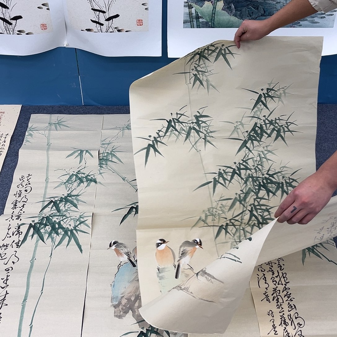 国画纯手绘作品欣赏