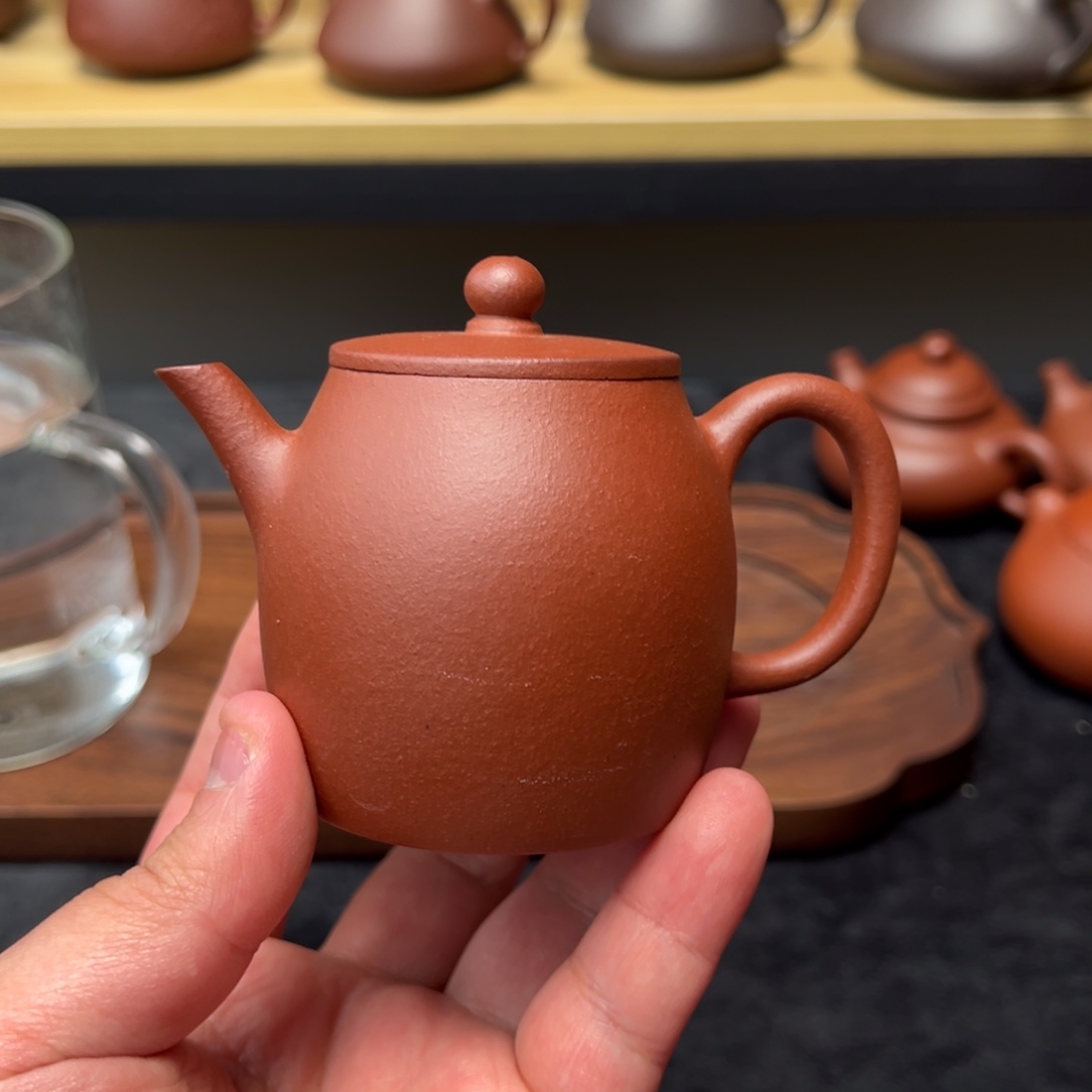 茶壶紫砂微瑕140cc红清水