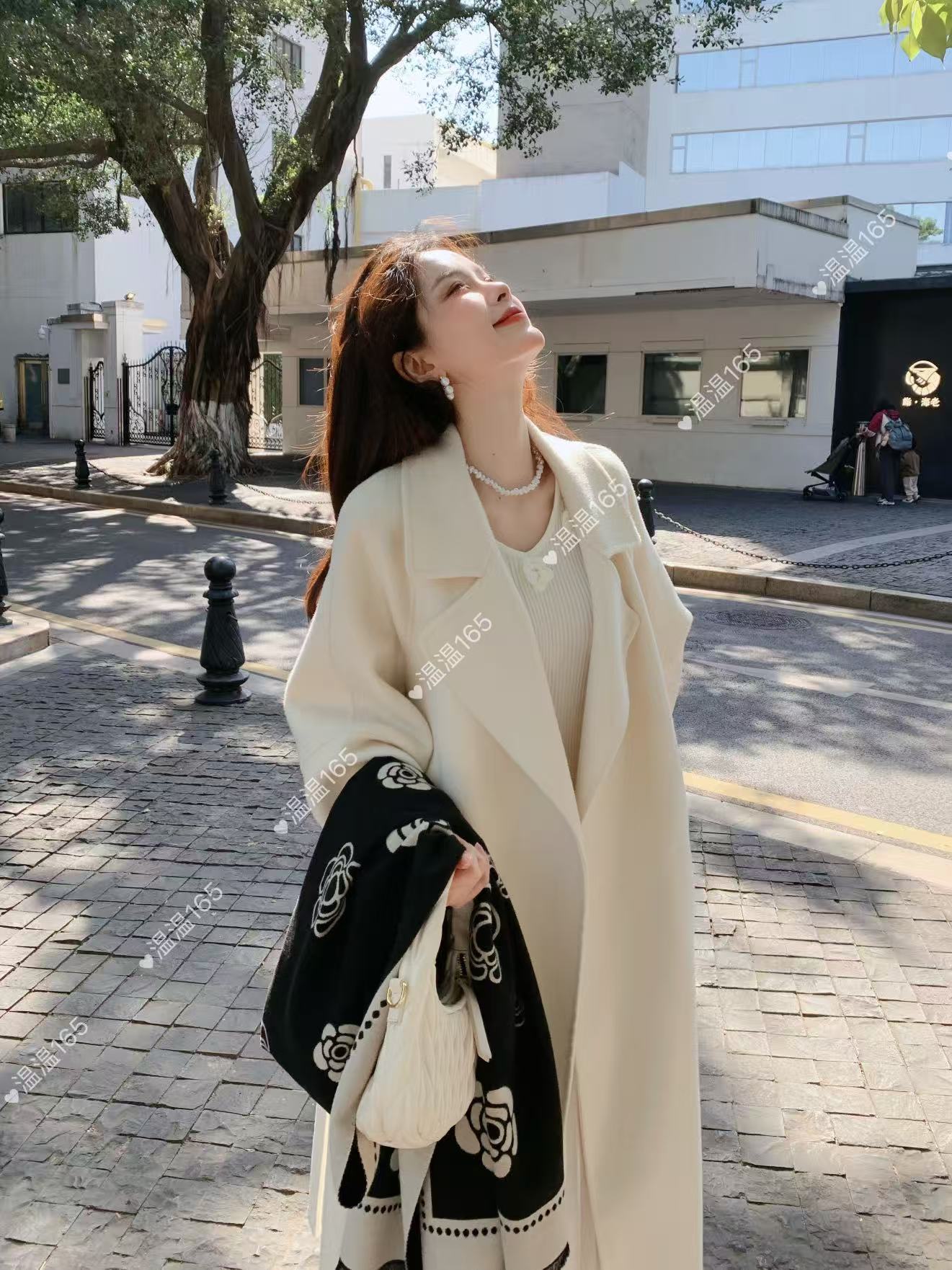 【温温专属】【西西里羊绒大衣】爆款加厚气质纯手工双面羊绒大衣