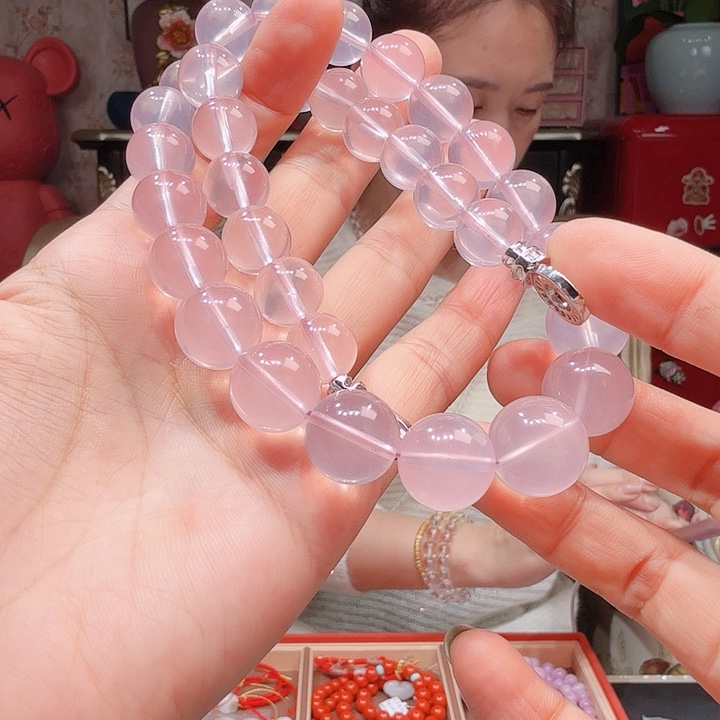 水晶手串未镶嵌项链