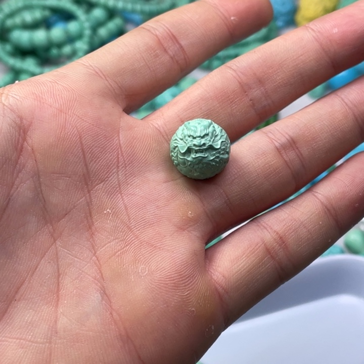 非金属卡16绿色龙珠单珠