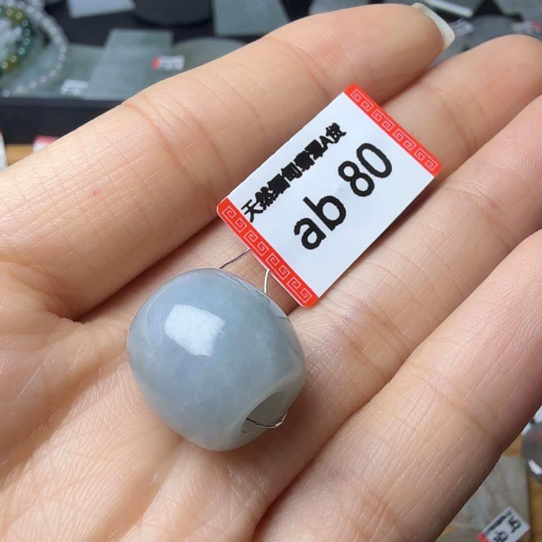 翡翠未镶嵌颈饰天然缅甸翡翠A货