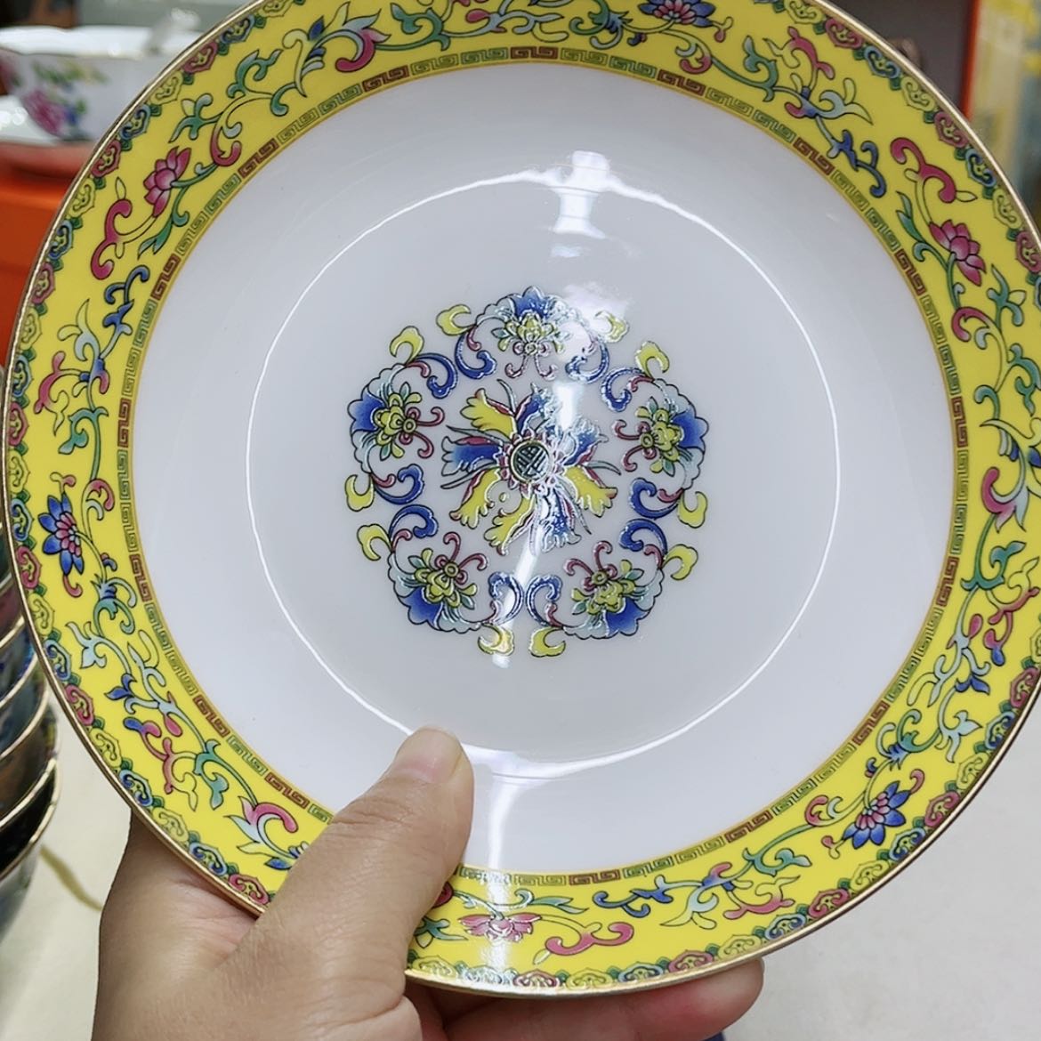 【闪购商品】珐琅7寸4个……………………