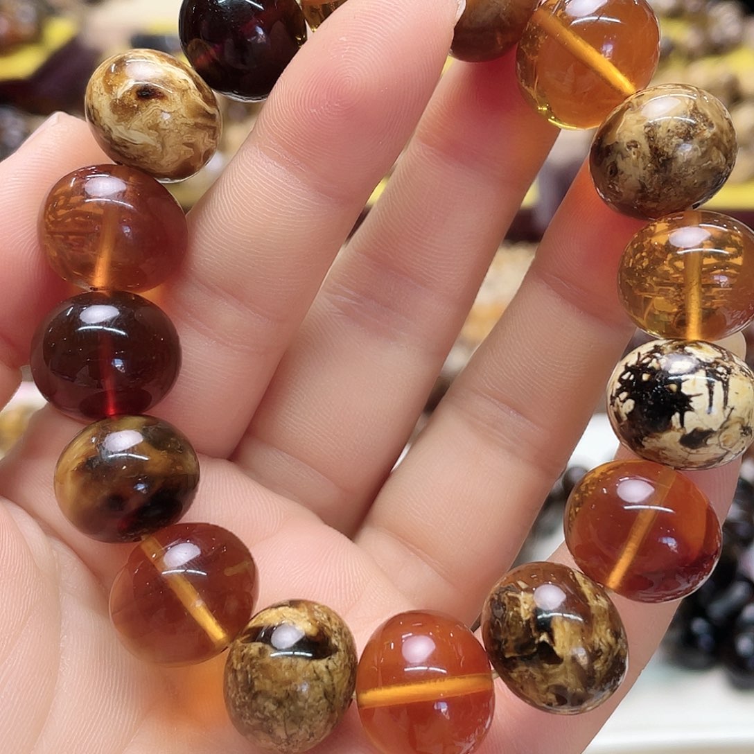 琥珀裸石未镶嵌X*十五