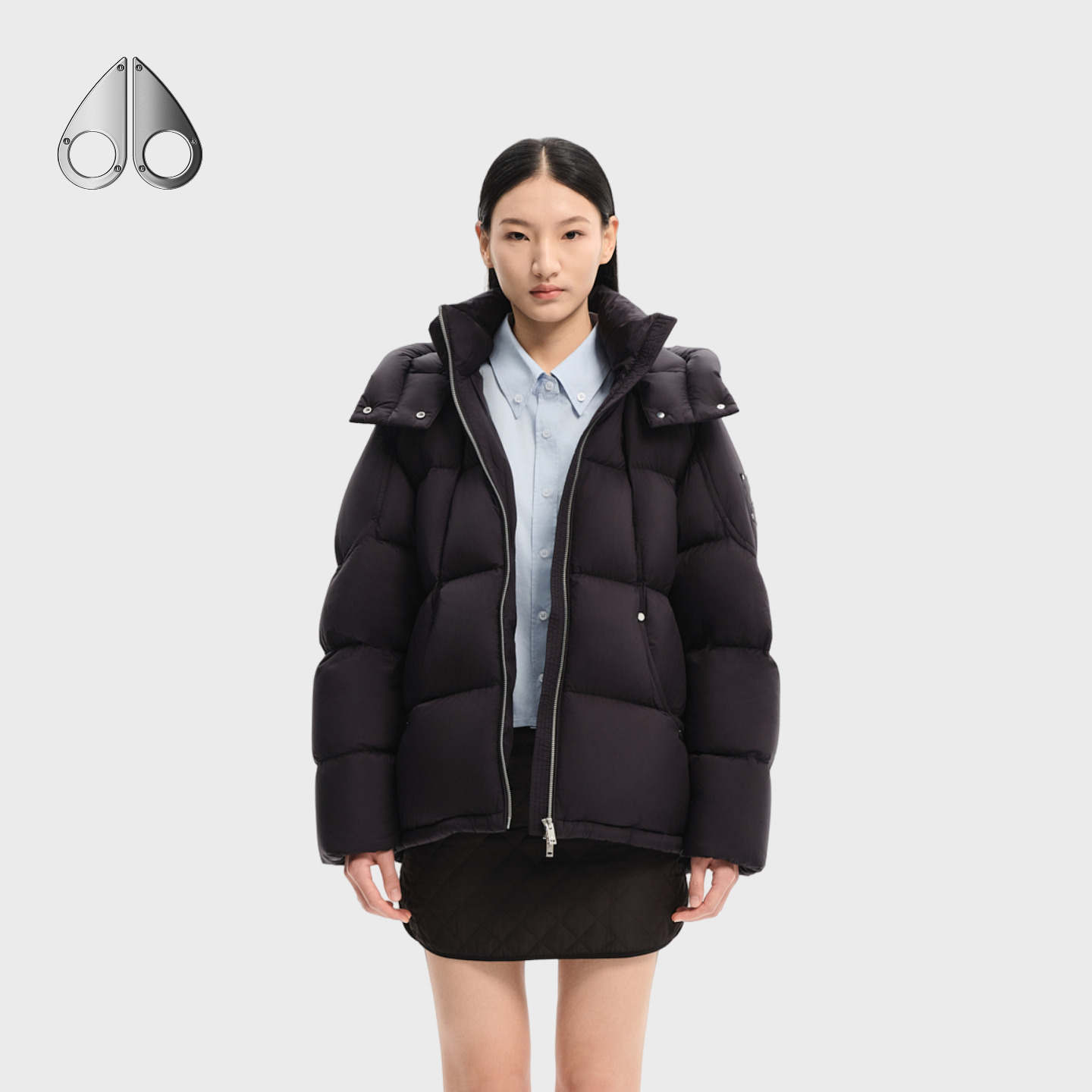 【秋冬新品】MOOSE KNUCKLES女士鹅绒泡芙小剪刀羽绒服M35LJ149A