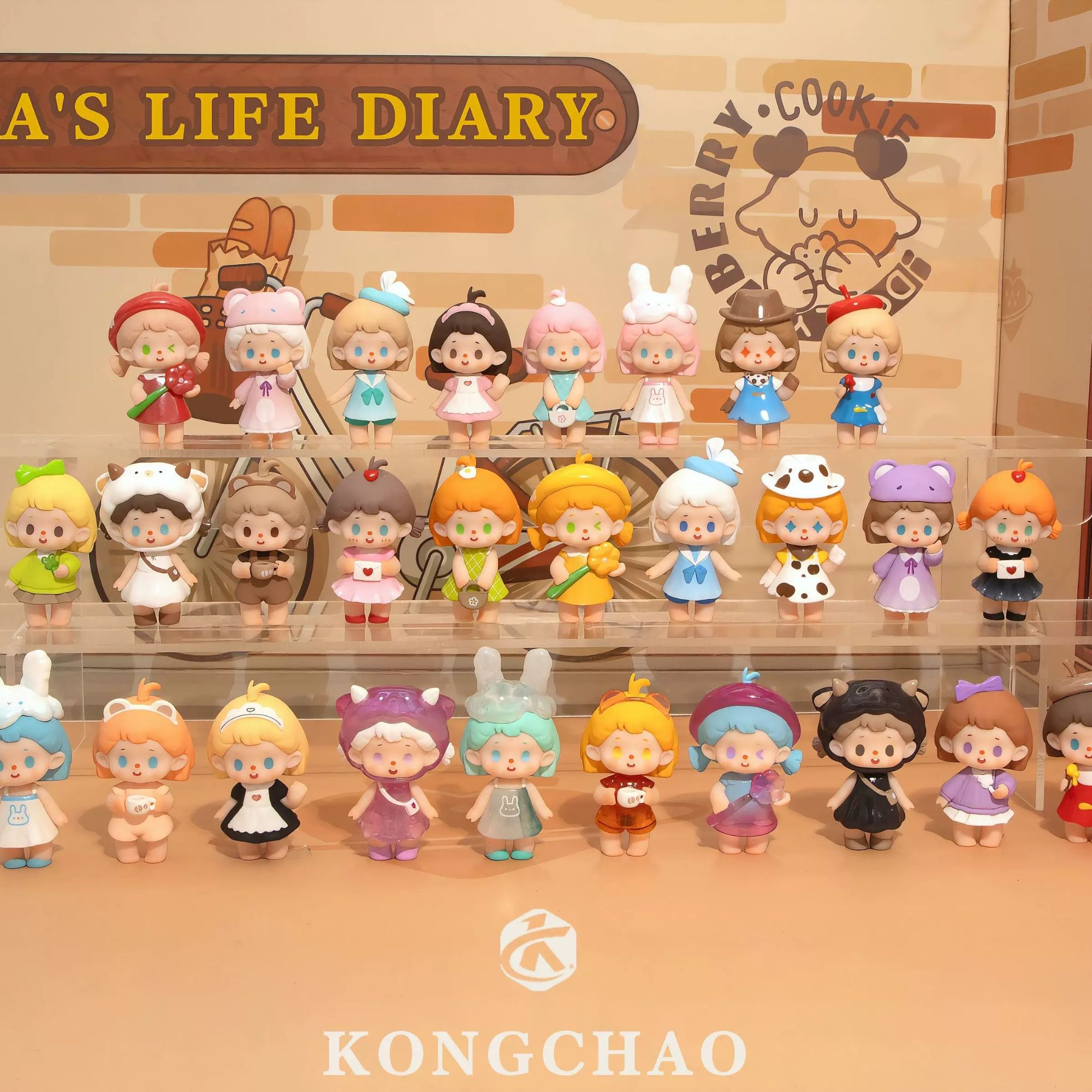 【小酒九拆盒】Mia生活日记盲盒萌粒潮玩手办礼物崽崽摆件可爱