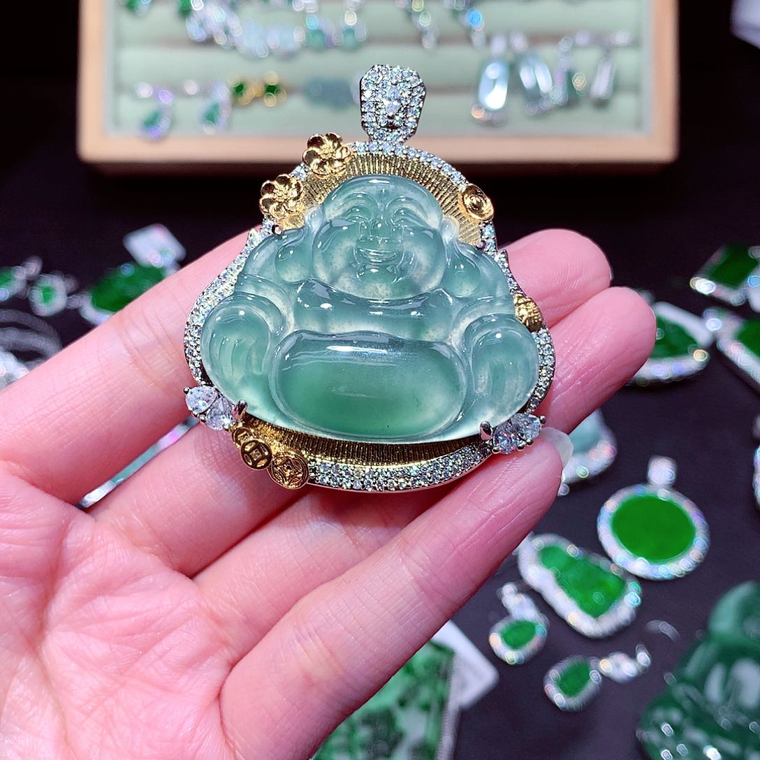 【闪购商品】翡翠吊坠(不含链)未镶嵌