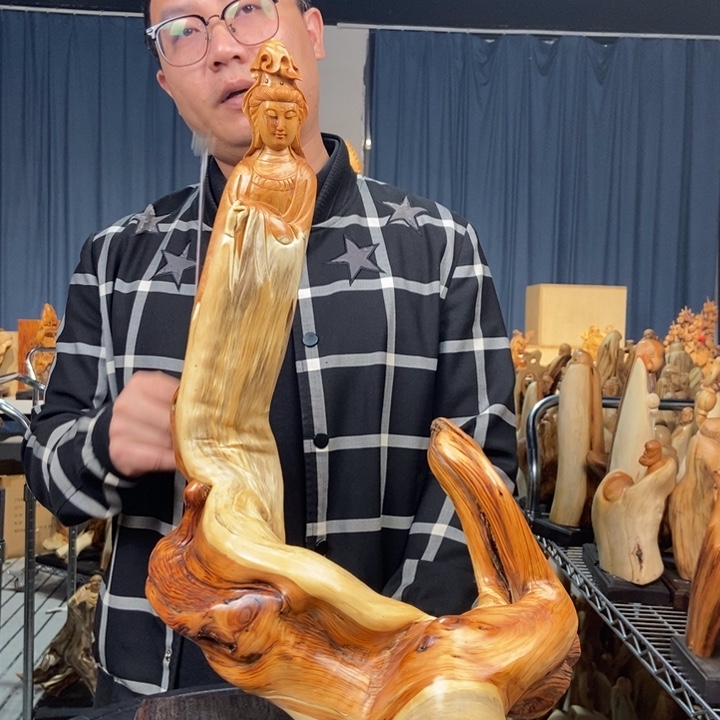 柏木（崖柏）随型摆件