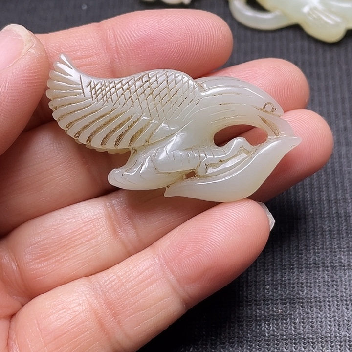 先***房和田玉未镶嵌挂件