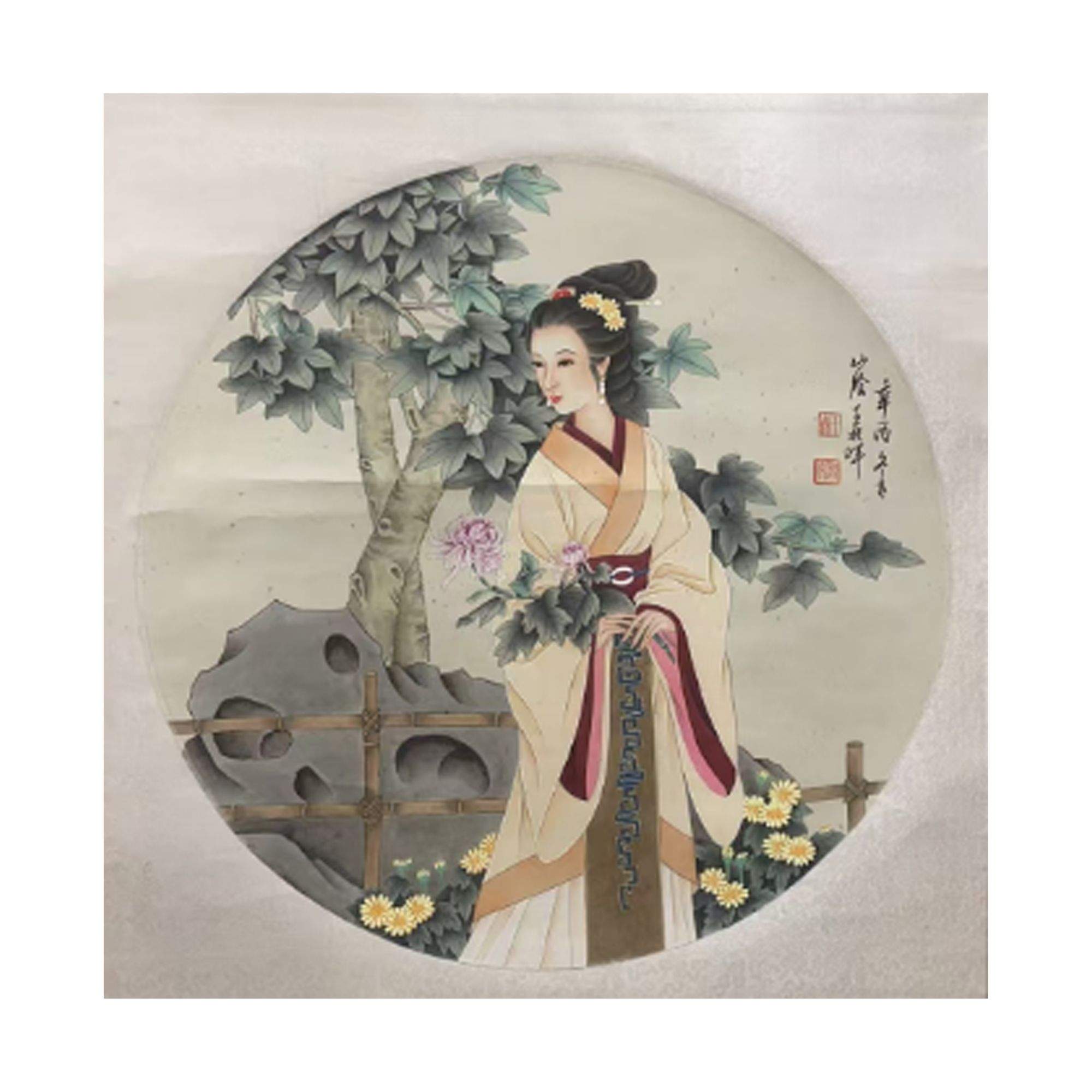 【仕女】60×60 CP-40932