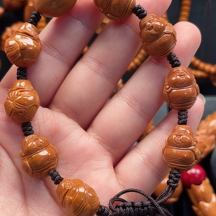 手串/手链橄榄核小财神