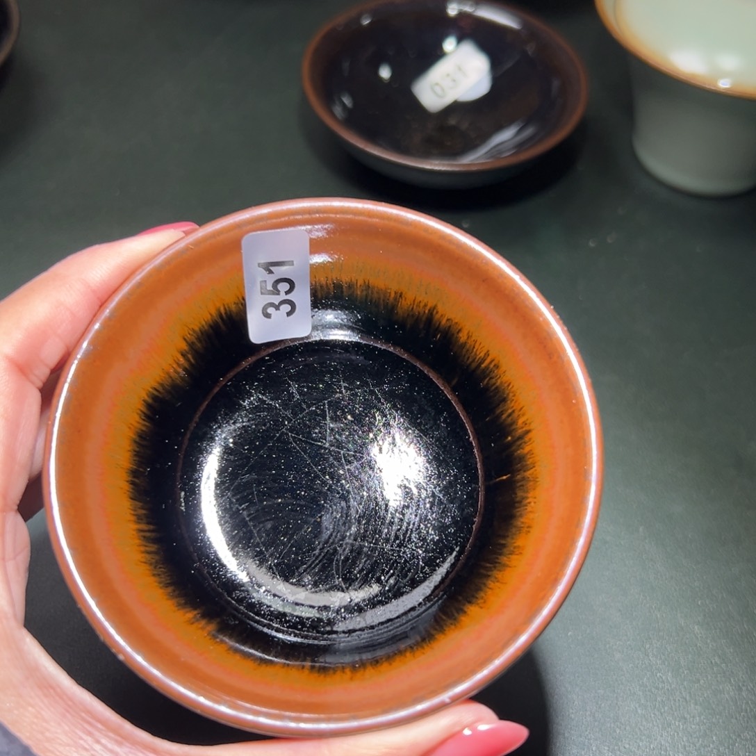 茶盏全手工原矿原釉建盏