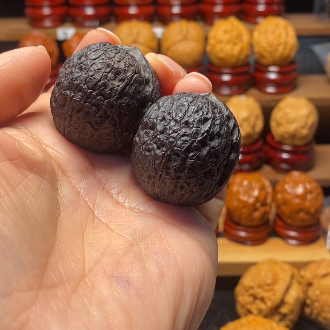 S****把件文玩核桃地闷39尺